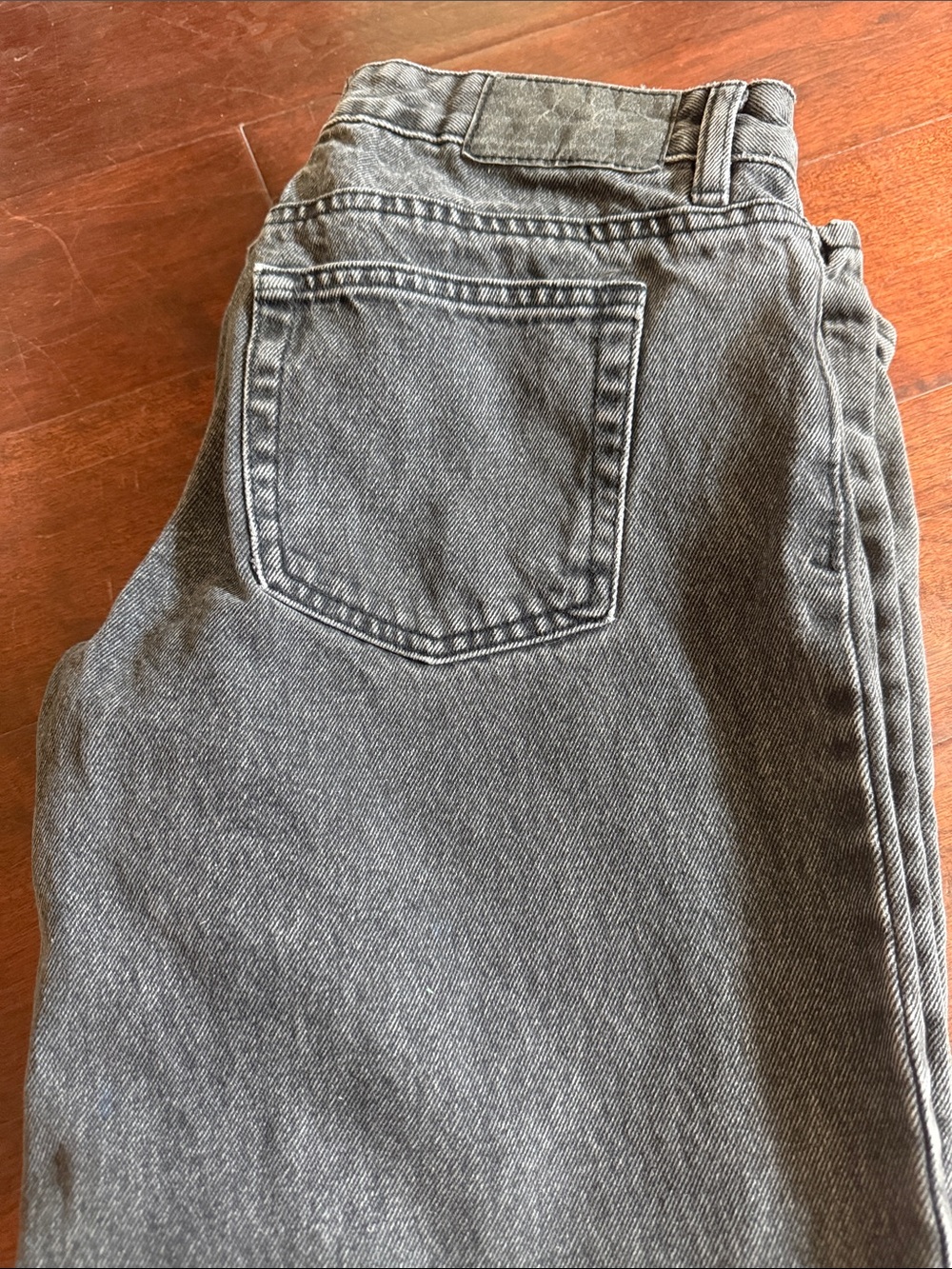 Casey low rise pac sun Wide-Leg Women’s Jeans - Washed Black size 24 - Picture 7 of 7